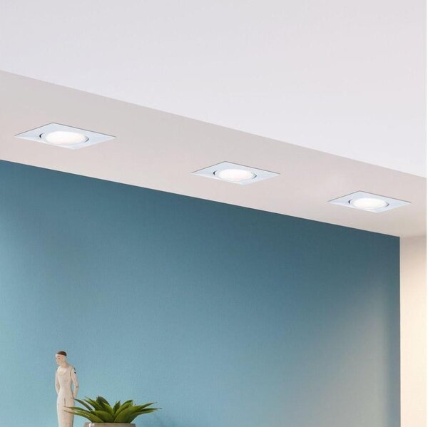 Eglo 95844 - Set de 3 spoturi LED încastrate PINEDA LED/4,9W/230V