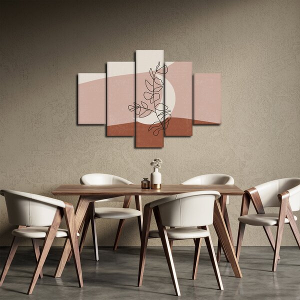 Tablou - Boho frunze N⁰2 (150x105 cm)