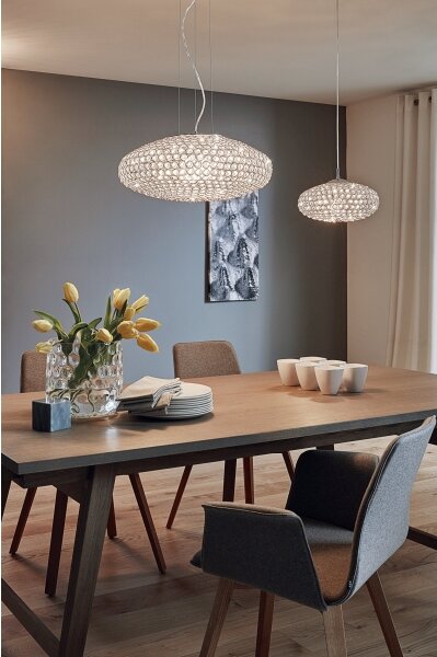 Eglo 95286 - Lustra de cristal CLEMENTE 1xE27/60W/230V