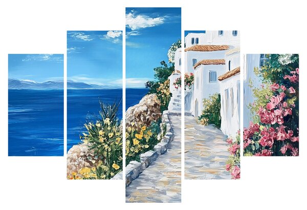Tablou - Alee lângă mare (150x105 cm)