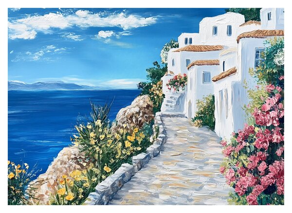 Tablou - Alee lângă mare (70x50 cm)