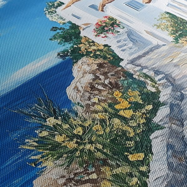 Tablou - Alee lângă mare (150x105 cm)