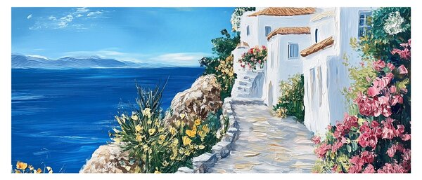 Tablou - Alee lângă mare (120x50 cm)