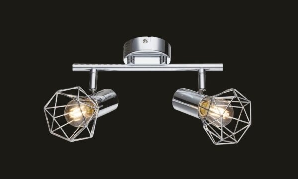 Globo 54802-2 - Lampa spot XARA I 2xE14/40W/230V