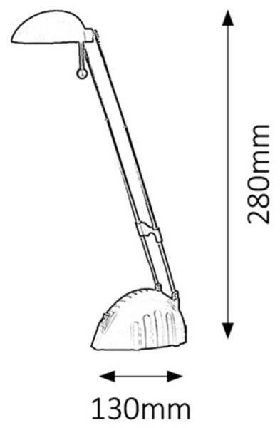 Rabalux 4335- Lampă de birou RONALD LED/5W/230V