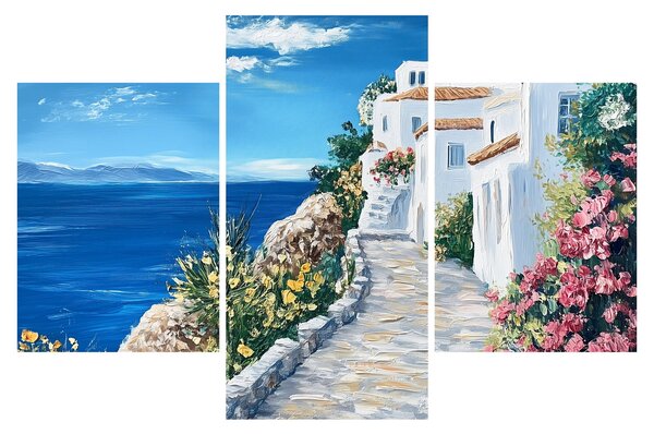 Tablou - Alee lângă mare (90x60 cm)