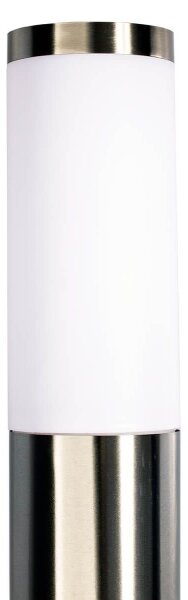 Lampă LED RGBW dimabilă pentru exterior LIVIA 1xE27/6,5W/230V 45 cm IP44 argintie