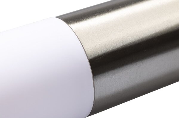 Lampă LED RGBW dimmabilă de exterior LIVIA 1xE27/6,5W/230V 100 cm IP44 argintie