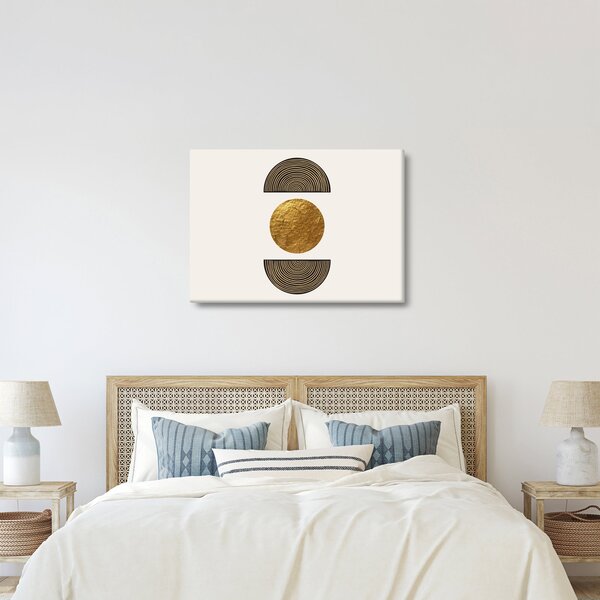 Tablou - Ornament de aur N⁰1 (70x50 cm)