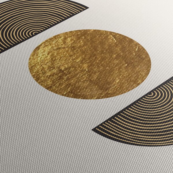 Tablou - Ornament de aur N⁰1 (90x60 cm)