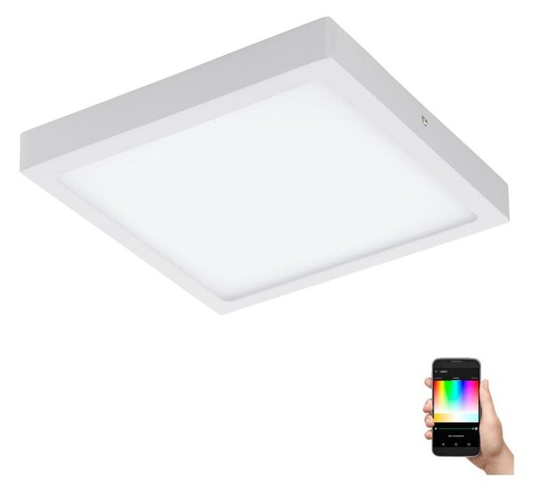 Eglo 96673 - Plafonieră LED RGBW reglabilă FUEVA-C LED/21W/230V