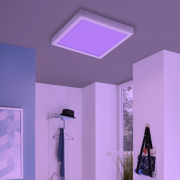Eglo 96673 - Plafonieră LED RGBW reglabilă FUEVA-C LED/21W/230V