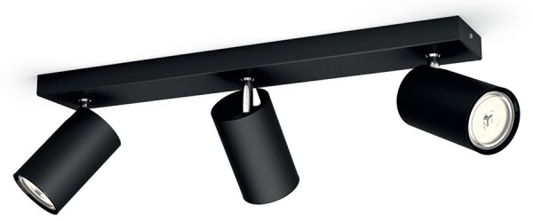 Philips 50593/30/PN - Lampa spot MYLIVING KOSIPO 3xGU10/5,5W/230V
