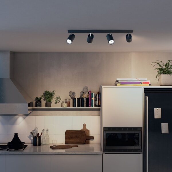 Philips 50594/30/PN - Lampa spot MYLIVING KOSIPO 4xGU10/5,5W/230V
