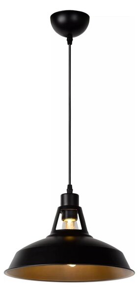 Lucide 43401/31/30 - Lampa suspendata BRASSY-BIS 1xE27/60W/230V negru