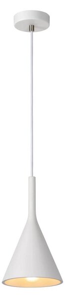 Lucide 35406/16/31 - Lampa suspendata GIPSY 1xE27/40W/230V alb
