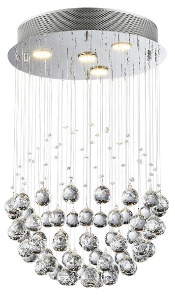 LUXERA 62413 - Lustra aplicata de cristalXAVER 4xGU10/50W/230V