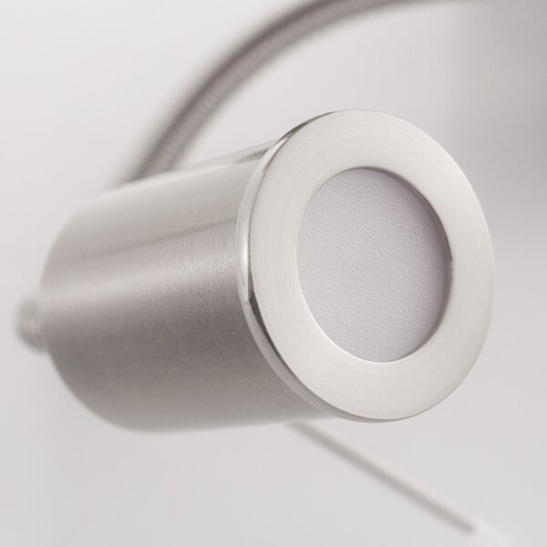 Eglo 96477 - Lampă LED flexibilă PASTERI 1xE27/40W+LED/3,8W albă