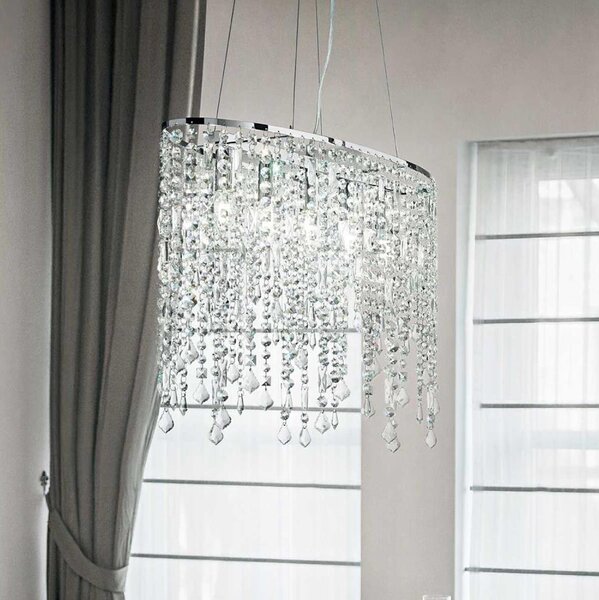 Ideal lux - Lampa suspendata de cristal 5xE14/40W/230V