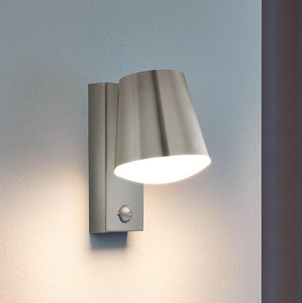 Eglo CALDIERO 97453 - Aplica de perete pentru exterior cu senzor, 1xE27/10W/230V, IP44