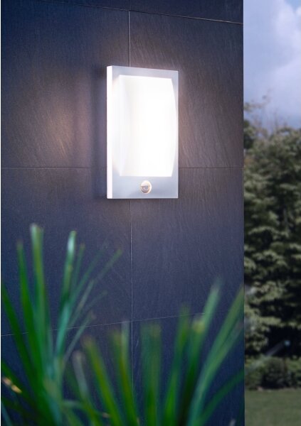 Eglo 97238 - LED Aplica perete exterior cu senzor VERRES 1xE27/12W/230V