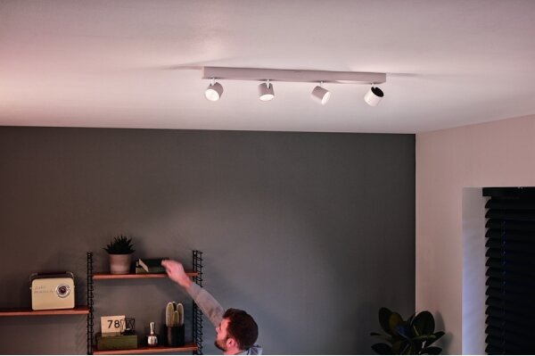 Spot LED dimabil STAR 4xLED/4,5W/230V Philips 56244/31/P0