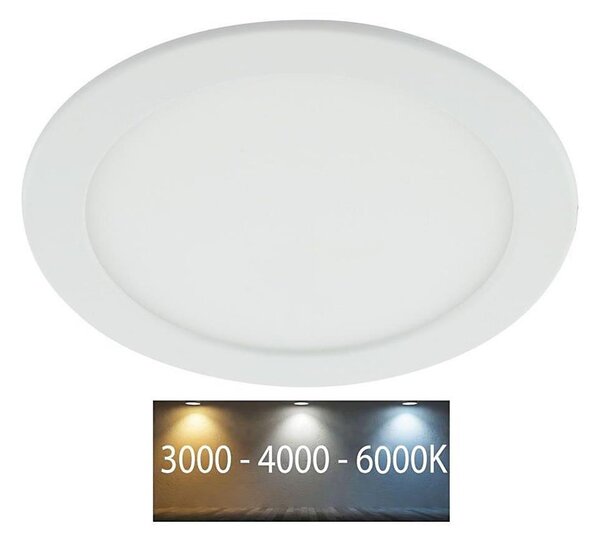 Plafonieră LED încastrată pentru baie LED/18W/230V 3000/4000/6000K IP44