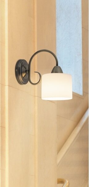 Rabalux 7274 - Aplică perete EDITH 1xE27/60W/230V bronz