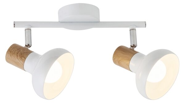 Rabalux 5944 - Lampă spot HOLLY 2xE14/40W/230V alb