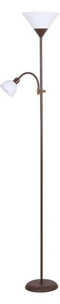 Rabalux 4188 - Lampadar ACTION 1xE27/100W+1xE14/25W/230V maro
