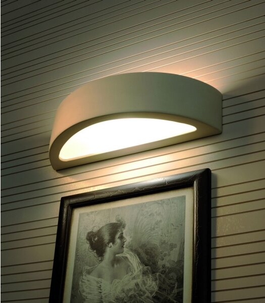 Aplică perete ATENA 1xE27/60W/230V alb