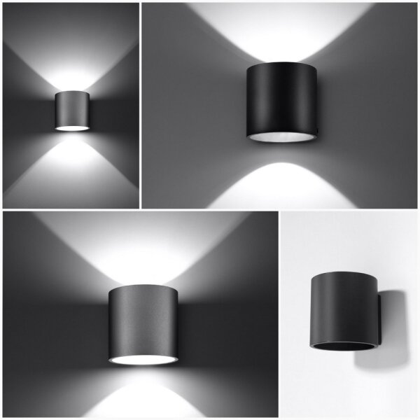 Aplică perete ORBIS 1 1xG9/40W/230V negru