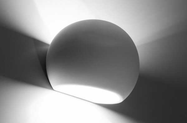 Aplică perete GLOBE 1xE27/60W/230V alb