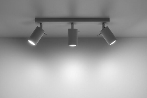 Lampă spot RING 3 3xGU10/40W/230V alb