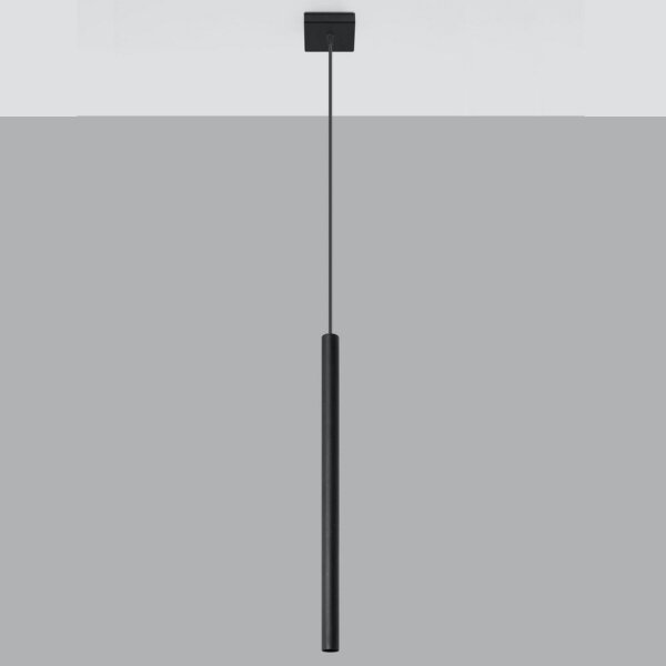 Lustră pe cablu PASTELO 1 1xG9/12W/230V negru