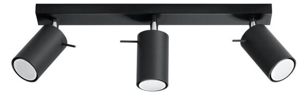 Lampă spot RING 3 3xGU10/40W/230V negru