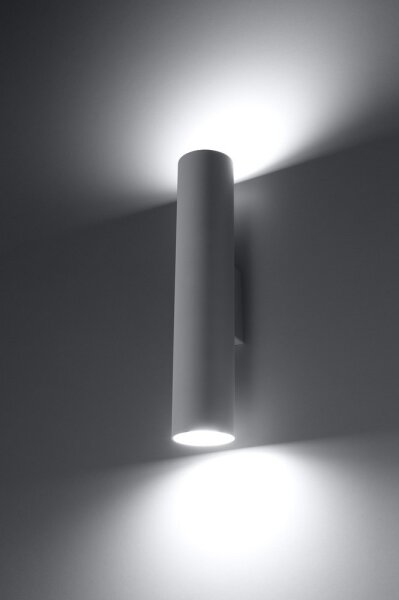 Aplică perete LAGOS 2xGU10/40W/230V alb