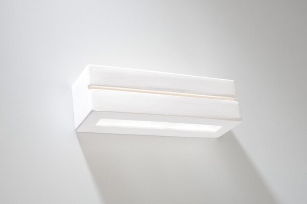 Aplică perete VEGA LINE 1xE27/60W/230V alb
