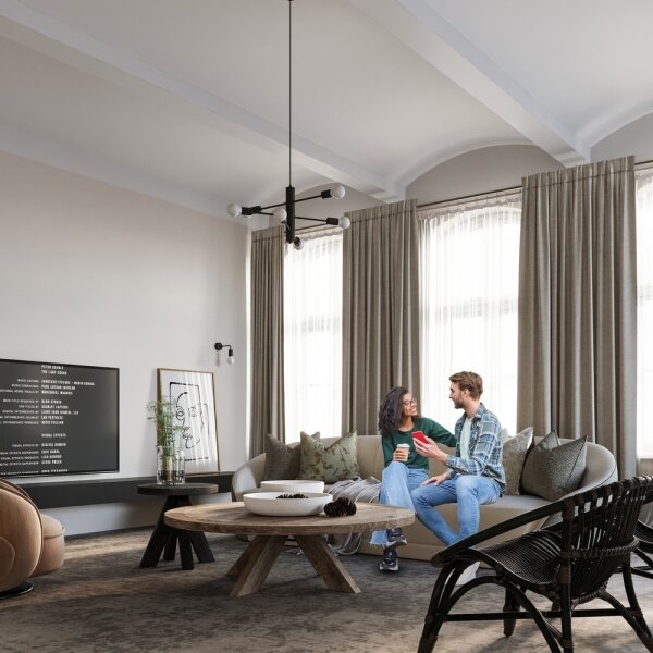Lustră pe cablu DUOMO 3D 3xE27/60W/230V negru