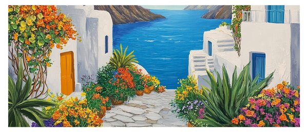 Tablou - Alee grecească (120x50 cm)