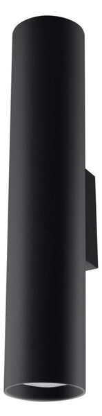 Aplică perete LAGOS 2 2xGU10/40W/230V negru