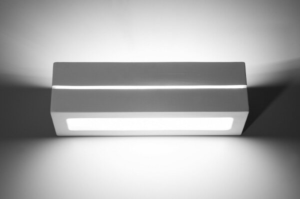Aplică perete VEGA LINE 1xE27/60W/230V alb