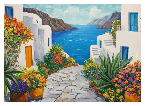 Tablou - Alee grecească (70x50 cm)
