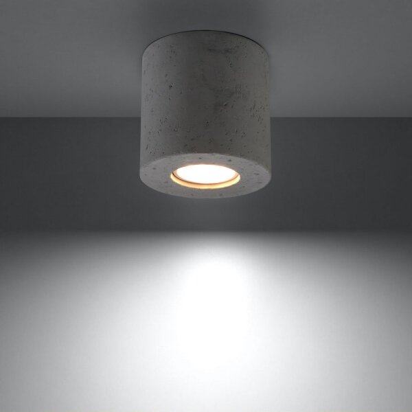 Plafonieră ORBIS 1xGU10/40W/230V beton
