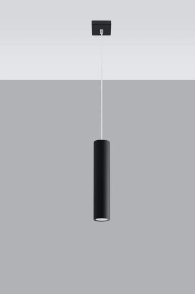 Lustră pe cablu LAGOS 1 1xGU10/40W/230V negru