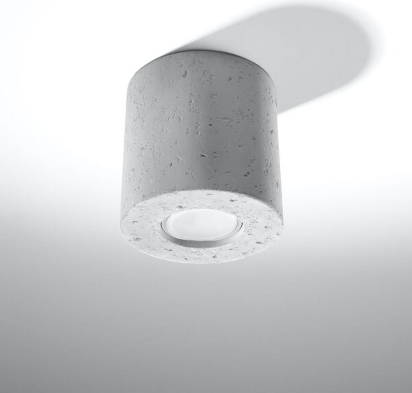 Plafonieră ORBIS 1xGU10/40W/230V beton