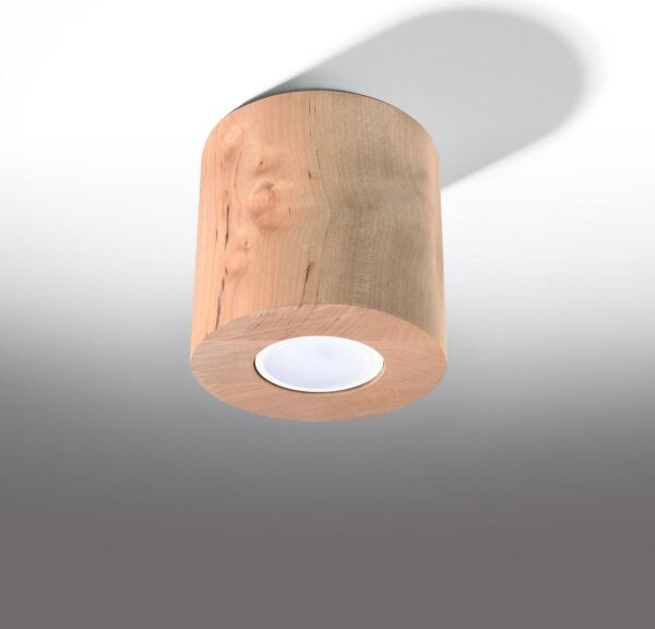 Plafonieră ORBIS 1xGU10/40W/230V lemn
