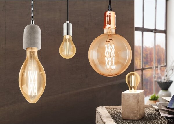 Eglo 32522 - Lustră pe cablu YORTH 1xE27/60W/230V