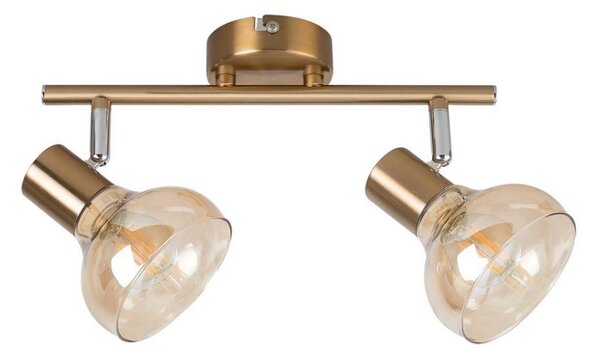 Rabalux 5547 - Lampă spot HOLLY 2xE14/40W/230V auriu