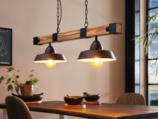 Candelabru pe lanț Eglo OLDBURY 44085, 2xE27/60W/230V